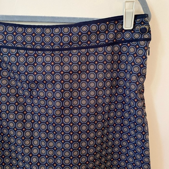 EP PRO GOLF PATTERNED SKORT NAVY BLUE SIZE 8 - Picture 4 of 8